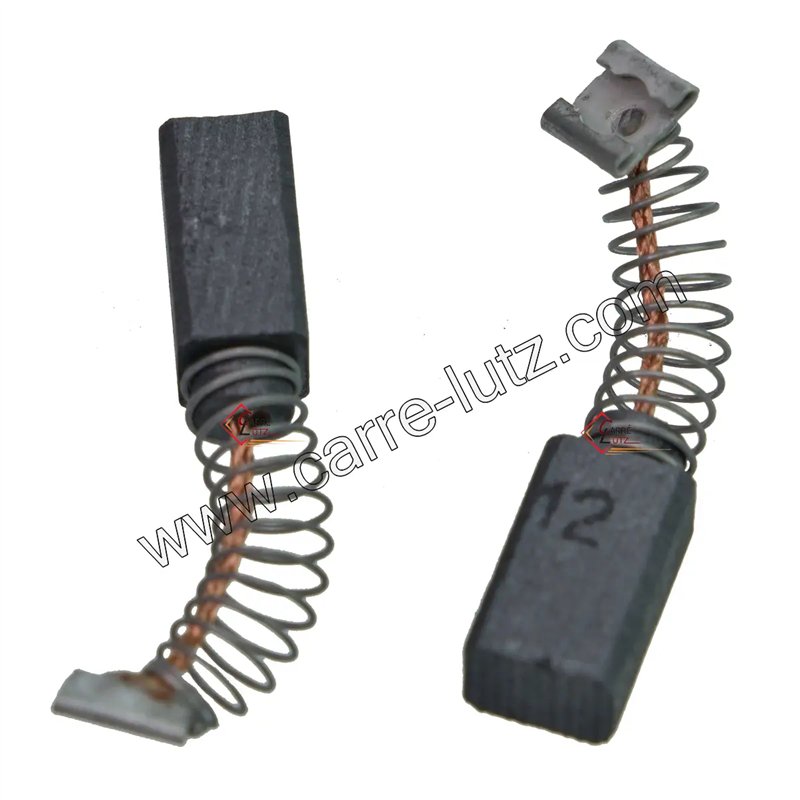 Jeu de charbon moteur 6,5x7,5x12 mm