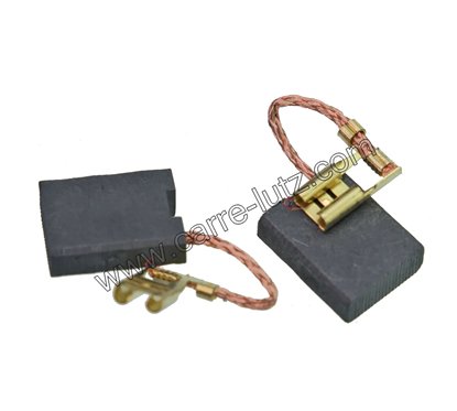 Jeu de charbon moteur 6x16x20 mm