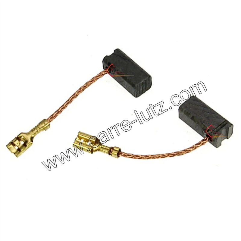 Jeu de charbon moteur 7x8x17 mm