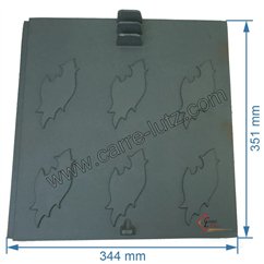 704867  20160325801 - Plaque arrière pour insert Godin 3257 3258 3273 Lavadin 630104 60,80 €