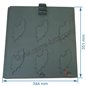 20160325801 - Plaque arrière pour insert Godin 3257 3258 3273 Lavadin 630104