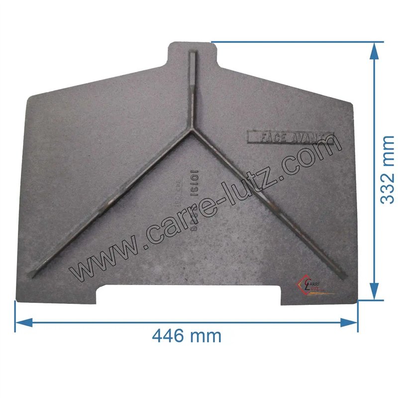 10131325800 - Deflecteur pour insert Godin 3257 3258 3358 665303 Lavandin 630104
