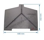 704868  10131325800 - Deflecteur pour insert Godin 3257 3258 3358 665303 Lavandin 630104 67,10 €