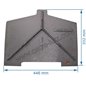 10131325800 - Deflecteur pour insert Godin 3257 3258 3358 665303 Lavandin 630104