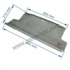 704874  14301314501 - Boite à fumée pour convecteur Godin Grand Régence 3145 3755 141,50 €