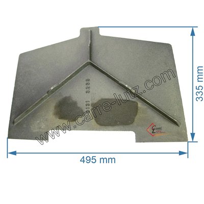 704875  10131326800 - Déflecteur pour insert Godin 3268 et 3368 84,00 €