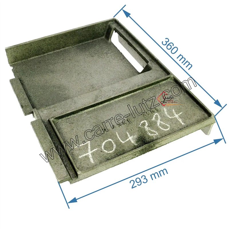 24361310100 - Coté gauche boite circulation de convecteur Godin 3101