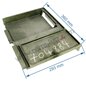 24361310100 - Coté gauche boite circulation de convecteur Godin 3101