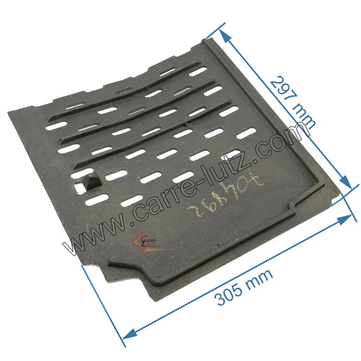 704892  20368362101001 - Support de foyer droit de convecteur Godin  70,10 €