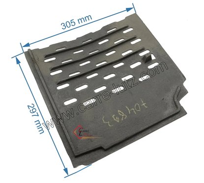 704893  20369362101001 - Support de foyer gauche de convecteur Godin  76,40 €