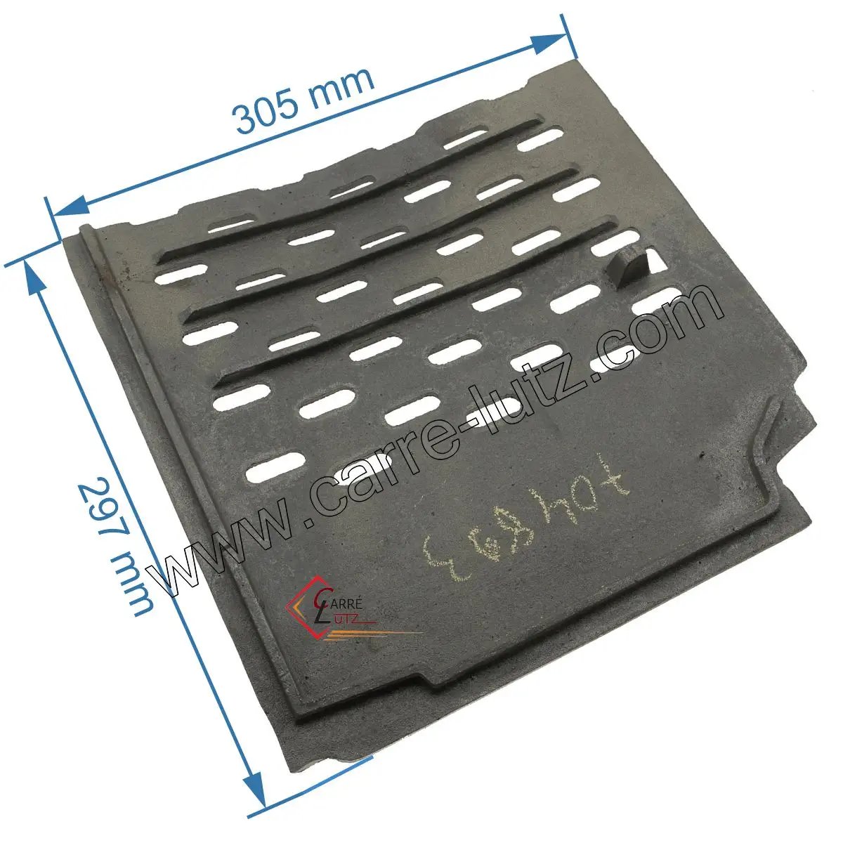 704893  20369362101001 - Support de foyer gauche de convecteur Godin  69,30 €