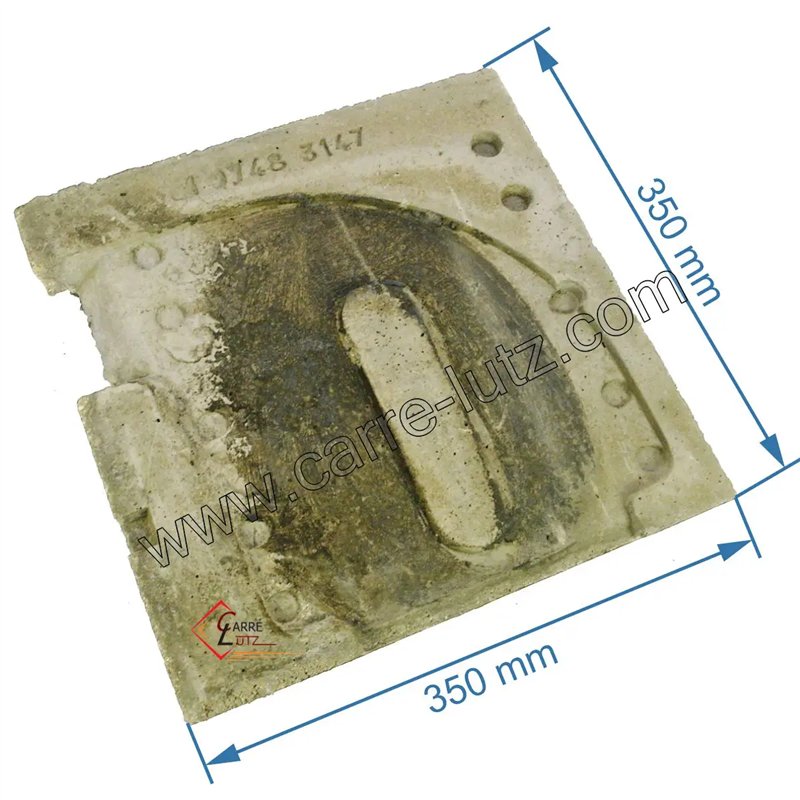 00001306100  - Brique droite 207433147 de convecteur Godin 3147
