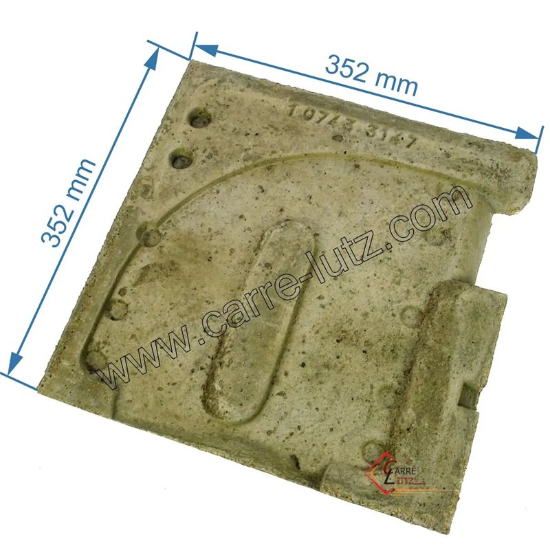00001306101  - Brique gauche 207483147 de convecteur Godin 3147