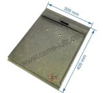 704907  10168350104 - Plaque de foyer arrière droite de convecteur Godin 350104 194,20 €