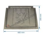704917  Plaque arrière de foyer décorée Godin 1011 115,40 €