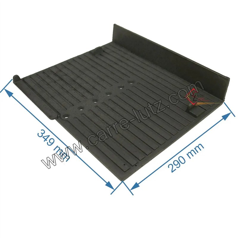Plaque de foyer arrière 10164363102053 pour convecteur Godin 363102