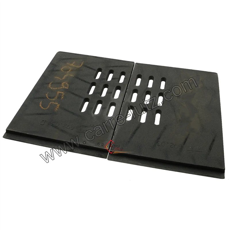 Grille de foyer droite et gauche pour insert Godin 3178