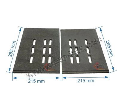 Grille de foyer droite et gauche pour insert Godin 3178
