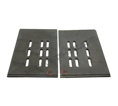 Grille de foyer droite et gauche pour insert Godin 3178