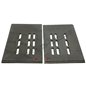 Grille de foyer droite et gauche pour insert Godin 3178