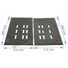 704955  Grille de foyer droite et gauche pour insert Godin 3178 97,00 €