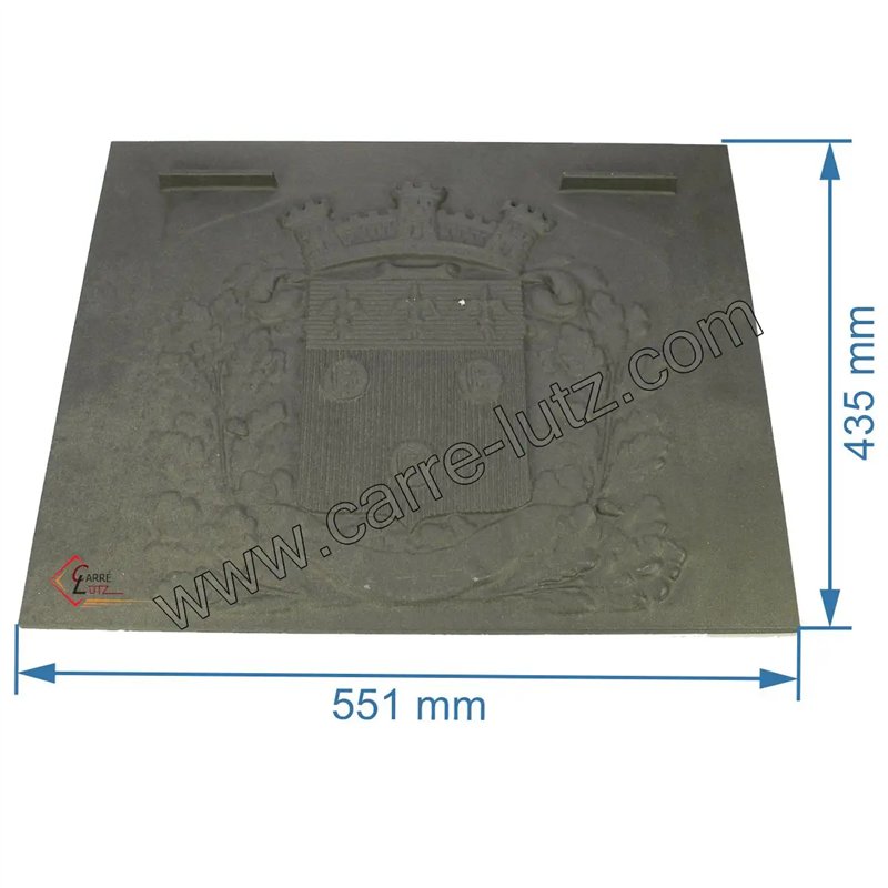 10160515200 - Plaque arrière pour insert bouilleur Godin 5152