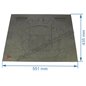10160515200 - Plaque arrière pour insert bouilleur Godin 5152