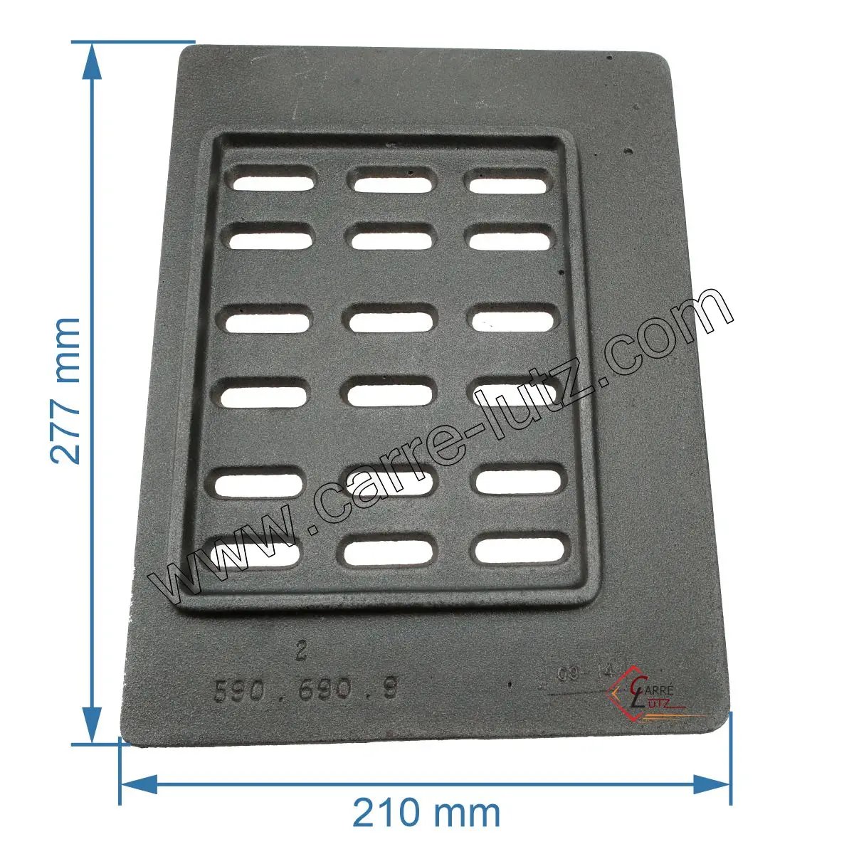 704986  Grille de foyer pour insert Godin 3277 39,70 €