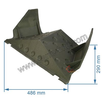 704987  10131660116053 - Déflecteur de foyer pour insert Godin 133,70 €