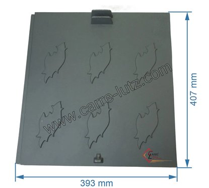 101603268 - Plaque arrière 20160326800 pour insert Godin 3268 3283