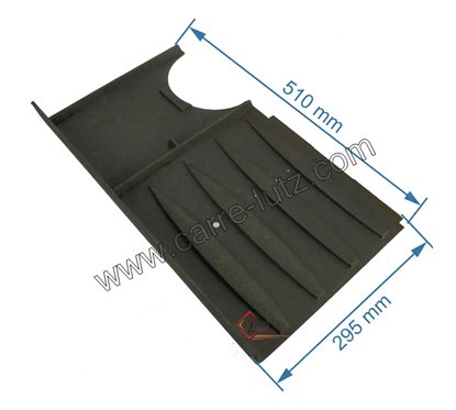 Plaque arrière gauche 10163660108 de foyer 364101