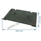 10131660108 - Déflecteur pour foyer Godin 660108