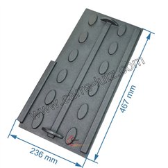 10176369101 - Plaque de protection arrière pour convecteur Godin 369101