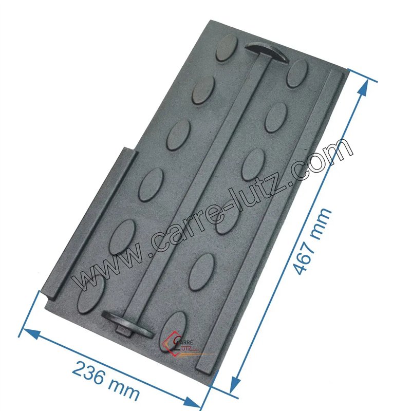 704933  10176369101 - Plaque de protection arrière pour convecteur Godin 369101 68,70 €