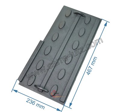 10176369101 - Plaque de protection arrière pour convecteur Godin 369101