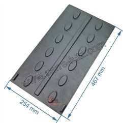 10173369101 - Plaque de protection de coté pour convecteur Godin 369101