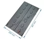 704934  10173369101 - Plaque de protection de coté pour convecteur Godin 369101 62,10 €