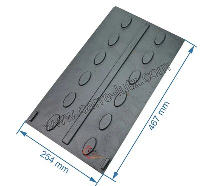 10173369101 - Plaque de protection de coté pour convecteur Godin 369101