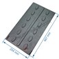 10173369101 - Plaque de protection de coté pour convecteur Godin 369101