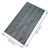 704934  10173369101 - Plaque de protection de coté pour convecteur Godin 369101 62,10 €