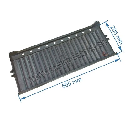 Brique conduit d'air 13906660125000 pour insert Godin 660125