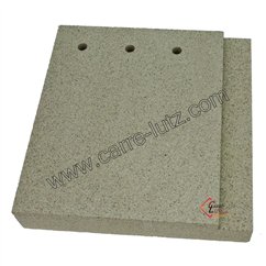 70529036  Plaque arrière droite vermiculite 210x220x40 Oranier Skagen 26,90 €