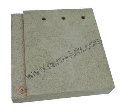 70529037  Plaque Arrière gauche vermiculite 210x220x40 Oragnier Skagen 26,90 €