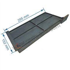 Plaque de foyer arrière gauche 10167675353 pour cuisinière Godin 6752 6753 6755