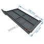 Plaque de foyer arrière droit 10168675353 pour cuisinière Godin 6752 6753 6755  6757 6758 6759