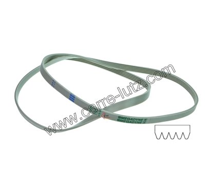72690002  1321 J5 MAEL - Courroie plate de lave linge Mièle 5034730 5749920 4073282 4073281 10,00 €