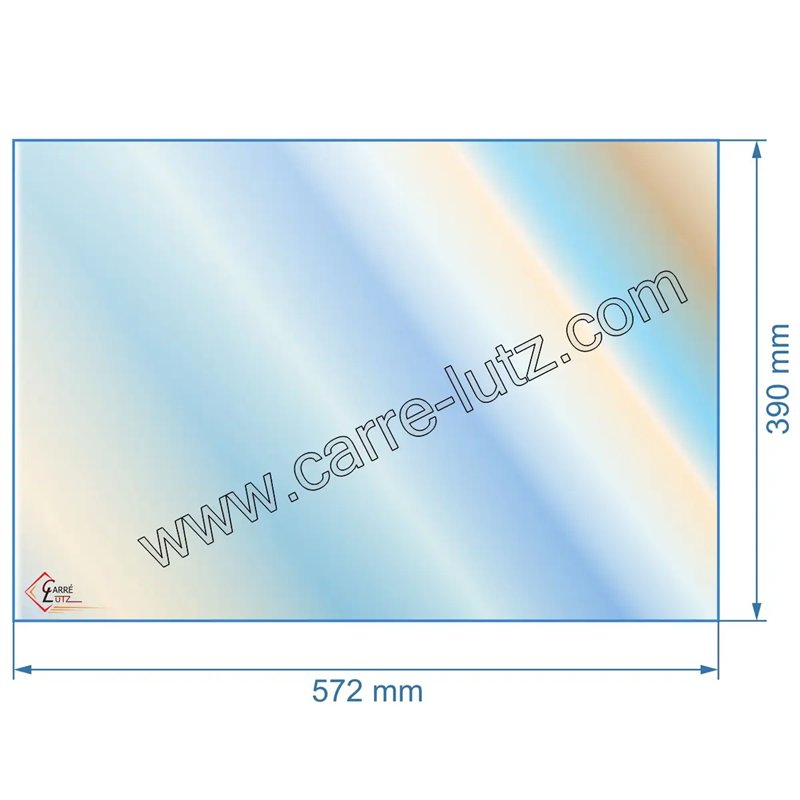 00485 Vitre réfractaire Vitrocéramique 572x390 mm Godin 3164 110,70 € 00485 Vitre réfractaire Vitrocéramique 572x390 mm Godin 3164 110,70 €