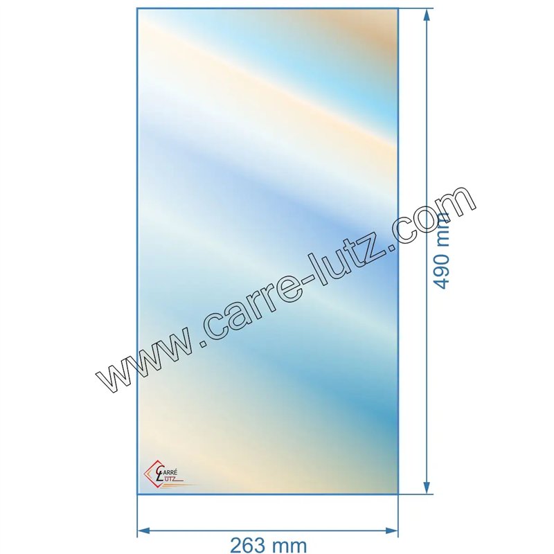 00486 Vitre réfractaire Vitrocéramique 490x263 mm 00001304998 Godin 80,30 € 00486 Vitre réfractaire Vitrocéramique 490x263 mm 00001304998 Godin 80,30 €