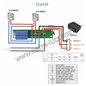 Circuit imprimé regulateur de vitessse pour 23190020