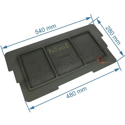 702002  Déflecteur de foyer F610183B Invicta Astana 75,50 €